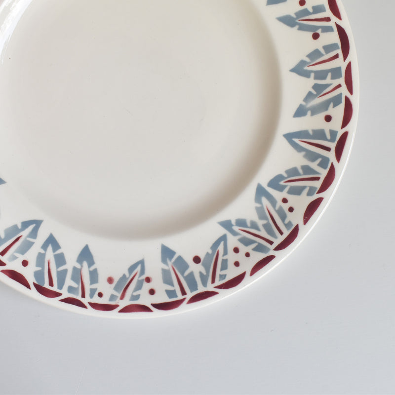 Vintage Plate Longwy Dakar F