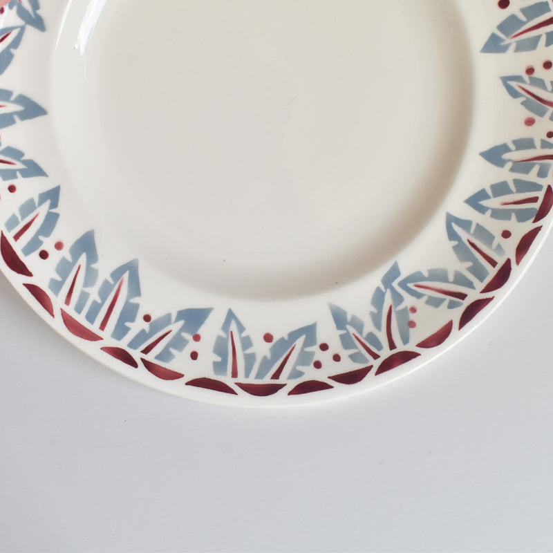 Vintage Plate Longwy Dakar F