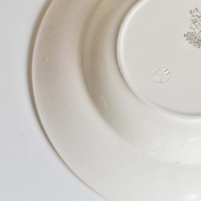 Vintage Deep Plate, Longwy Dakar A