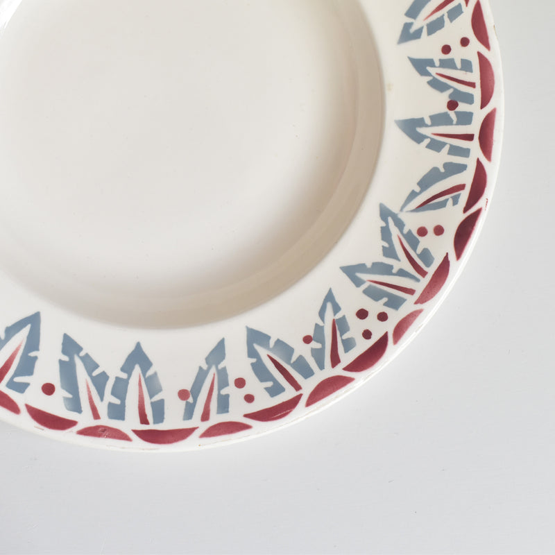 Vintage Deep Plate - Longwy Dakar (B)