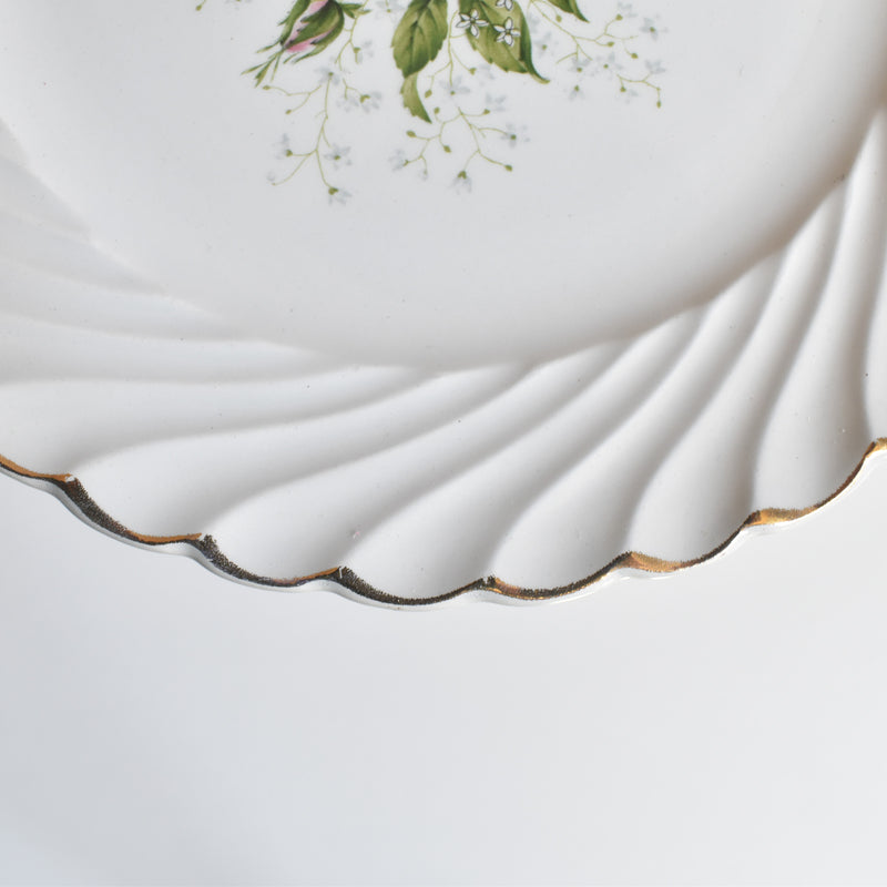 Vintage Dessert Plate KG Luneville Bagatelle A