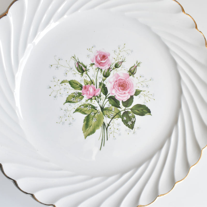 Vintage Dessert Plate KG Luneville Bagatelle A