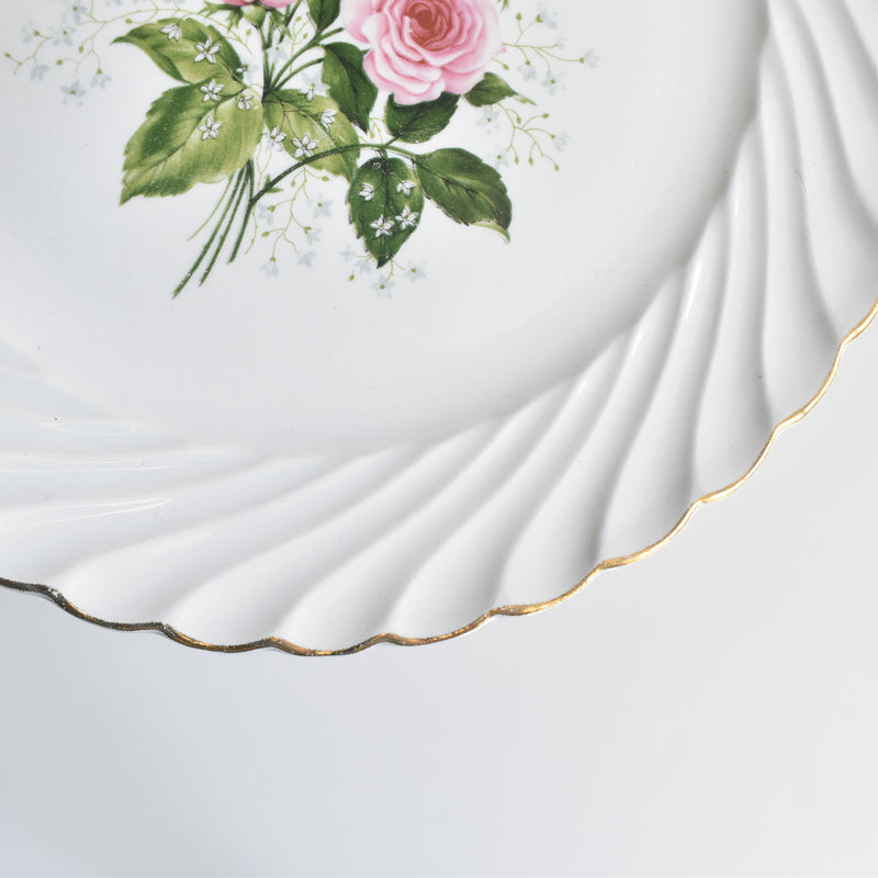Vintage Dessert Plate KG Lunéville Bagatelle B
