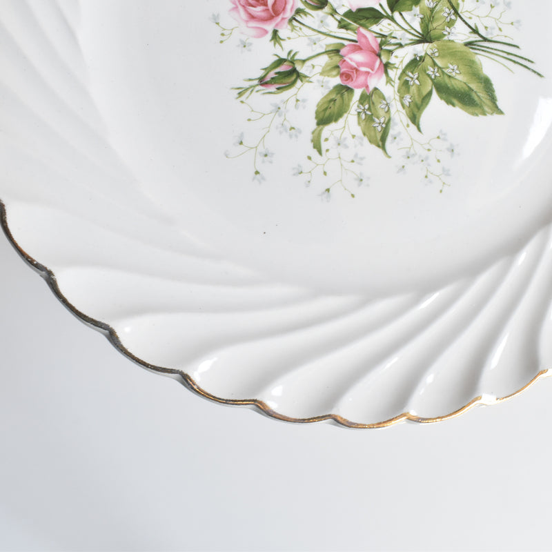 Vintage Dessert Plate KG Lunéville Bagatelle B