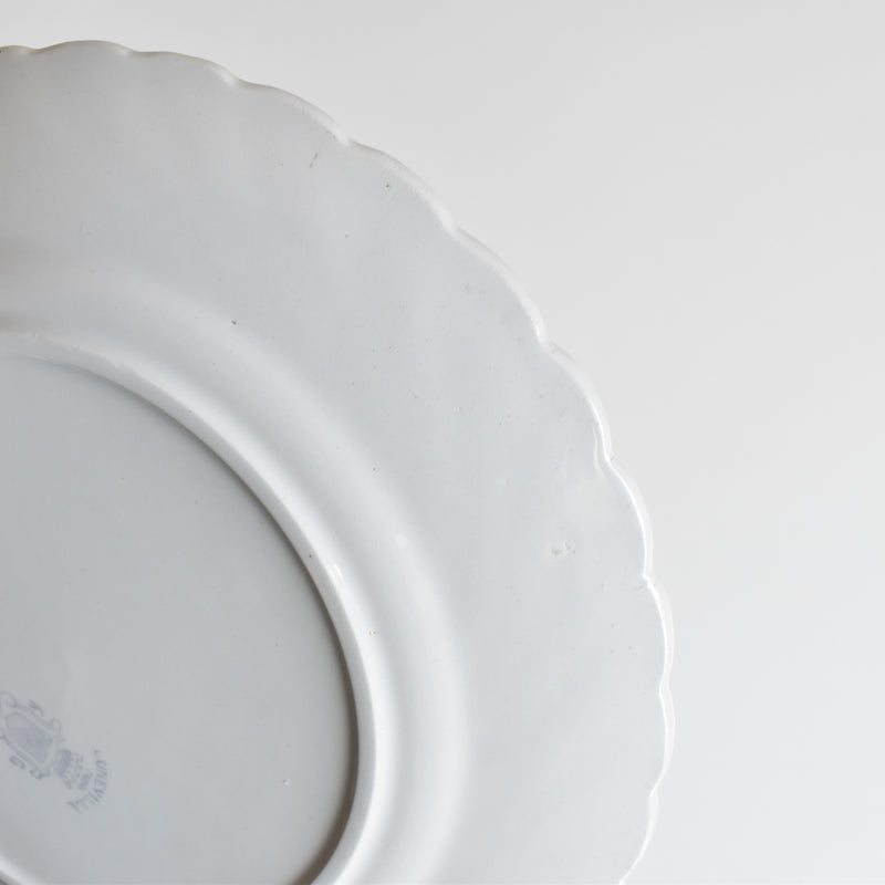 Vintage Dessert Plate KG Lunéville Bagatelle B