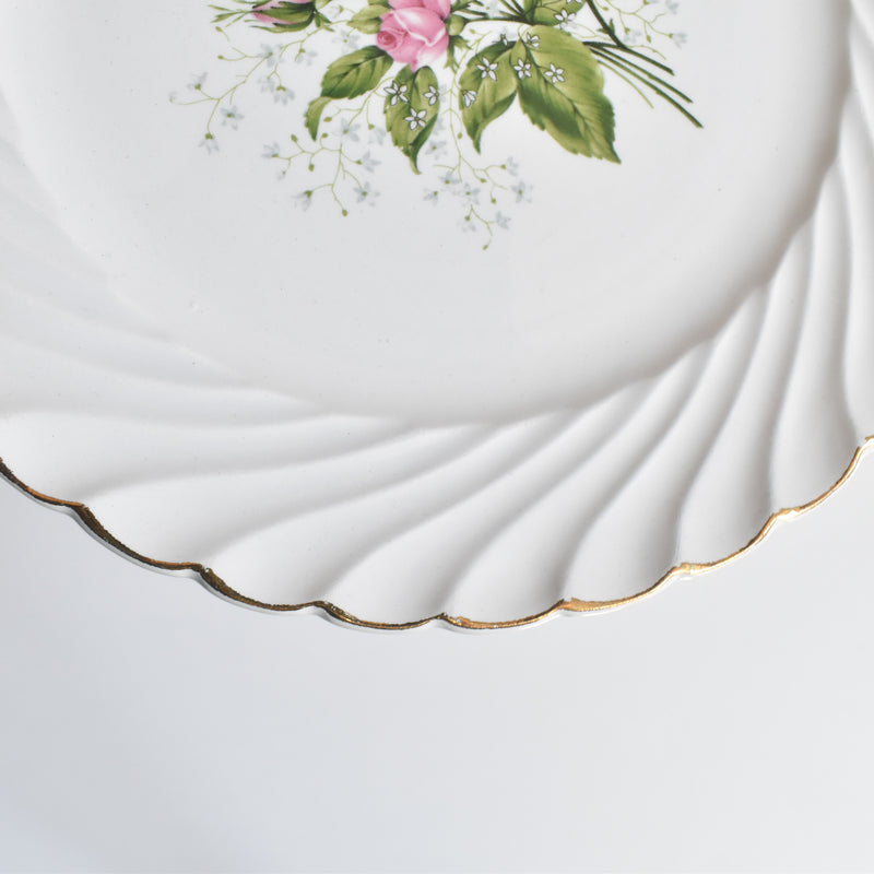 Vintage Dessert Plate KG Lunéville Bagatelle C