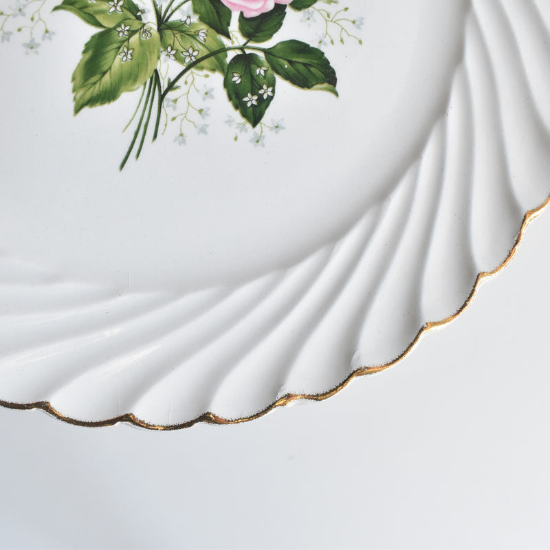 Vintage Dessert Plate KG Lunéville Bagatelle D