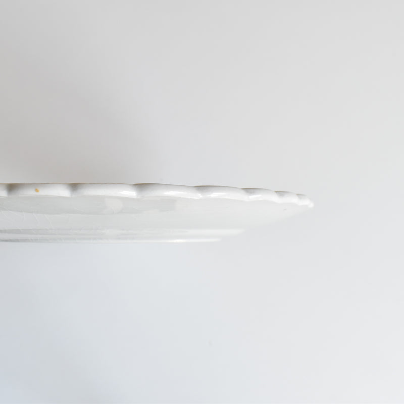 Vintage dessert plate KG Lunéville Bagatelle E