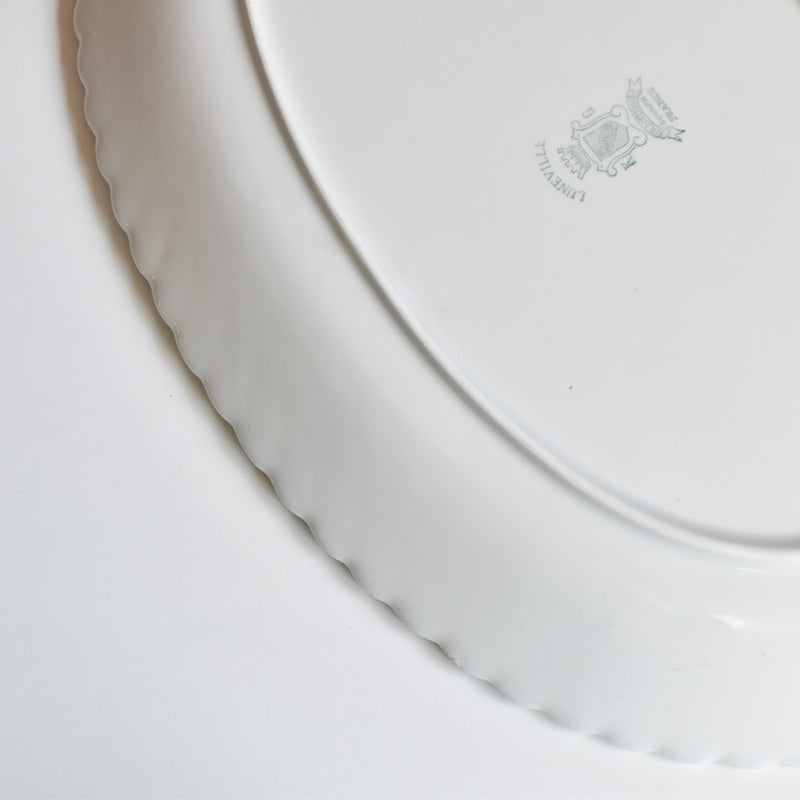 Vintage Oval Platter KG Luneville Bagatelle A