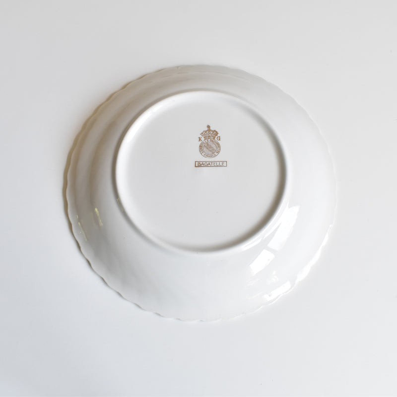 Vintage Deep Plate, KG Luneville Bagatelle (A)
