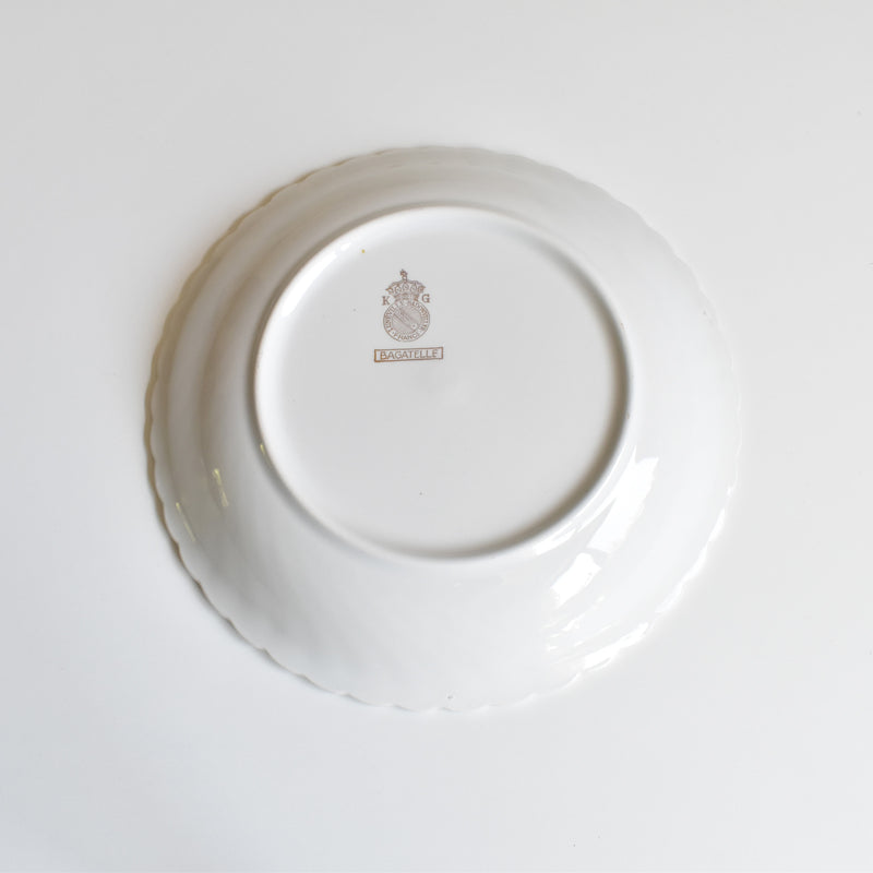 Vintage Deep Plate, KG Luneville Bagatelle B
