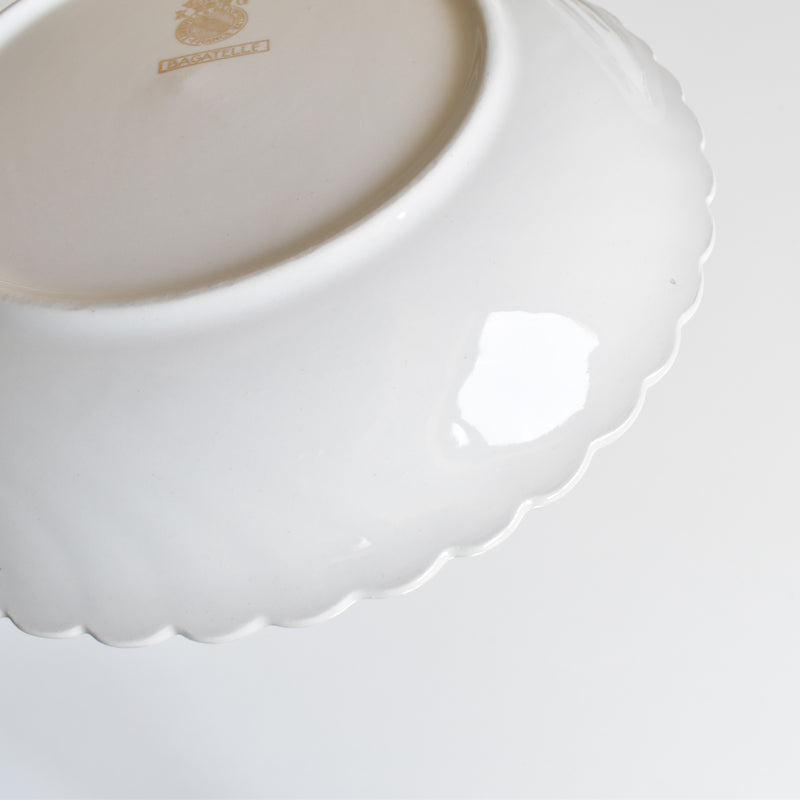 Vintage deep plate KG Lunéville Bagatelle D