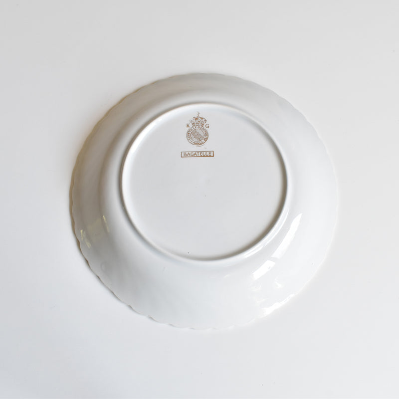 Vintage Deep Plate KG Lunéville Bagatelle F