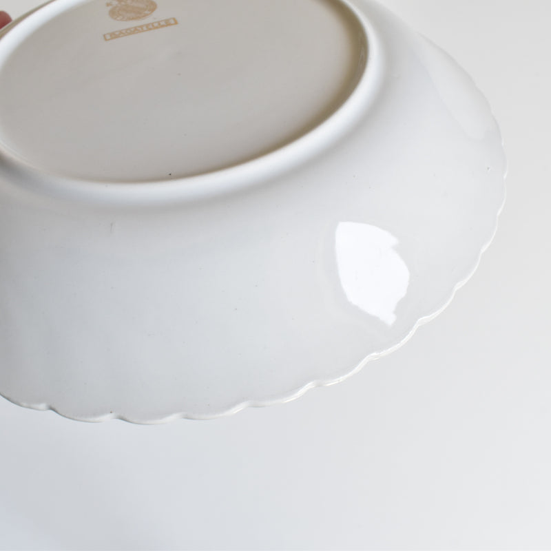 Vintage Deep Plate KG Lunéville Bagatelle F