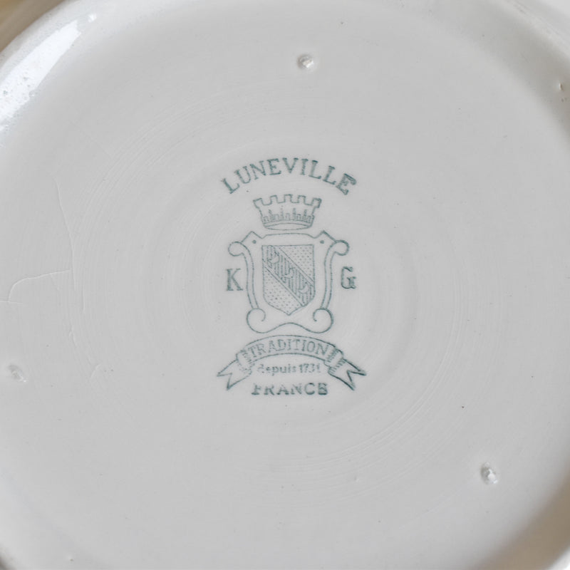 Vintage soup tureen, KG Lunéville Bagatelle