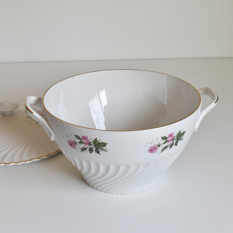 Vintage soup tureen, KG Lunéville Bagatelle