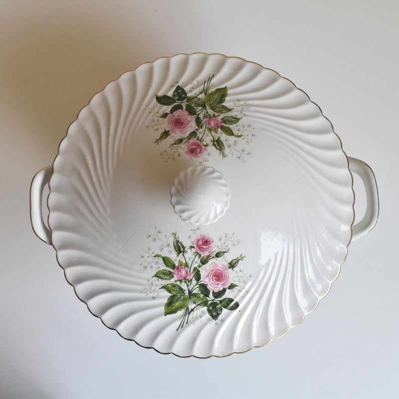 Vintage soup tureen, KG Lunéville Bagatelle