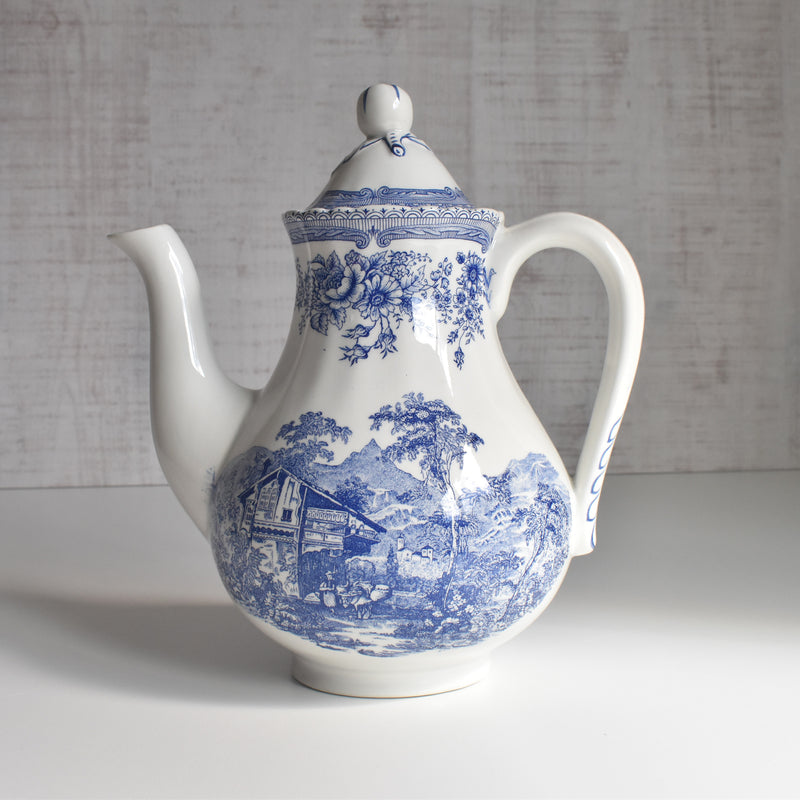 Vintage Coffee Pot Luneville The Cottage