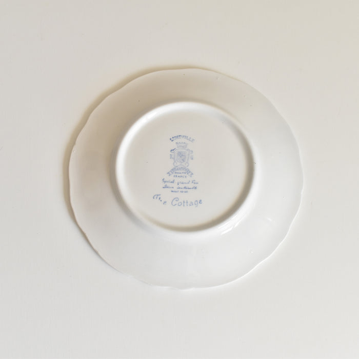ヴィンテージカップ＆ソーサー リュネヴィル The Cottage (コテージ）A