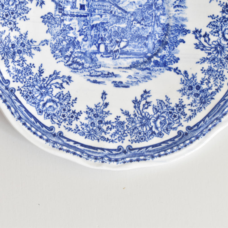 Vintage Cup & Saucer, Lunéville, The Cottage A