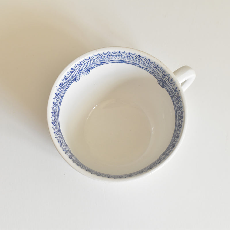 Vintage Cup & Saucer, Lunéville, The Cottage A