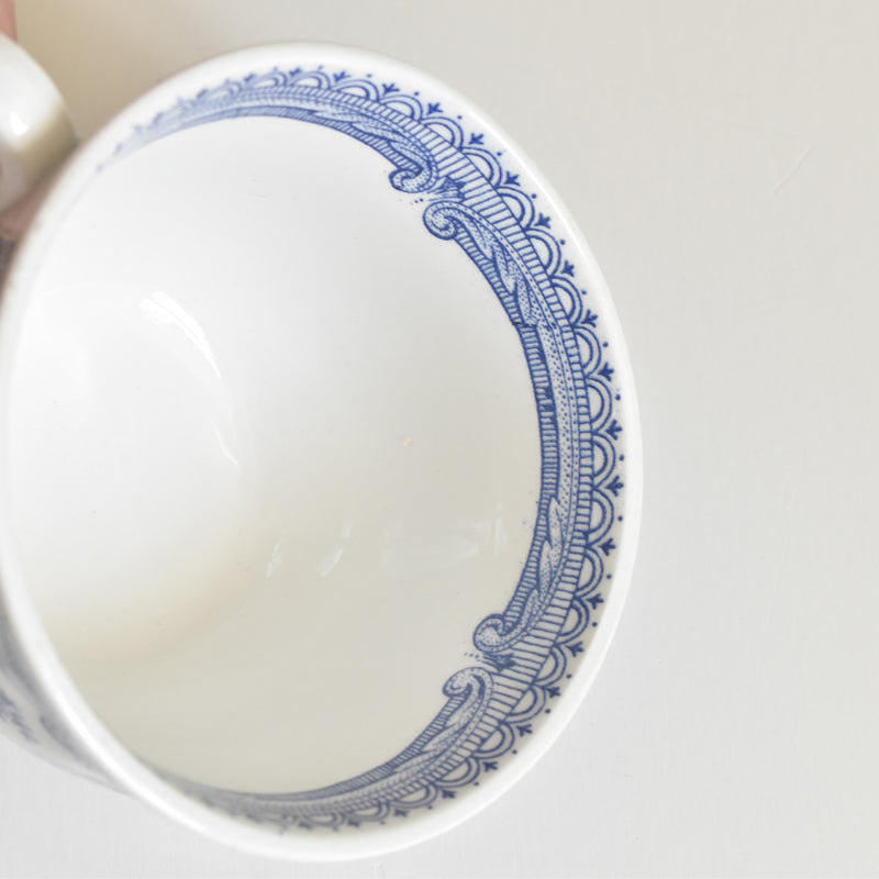 Vintage Cup & Saucer, Lunéville, The Cottage A