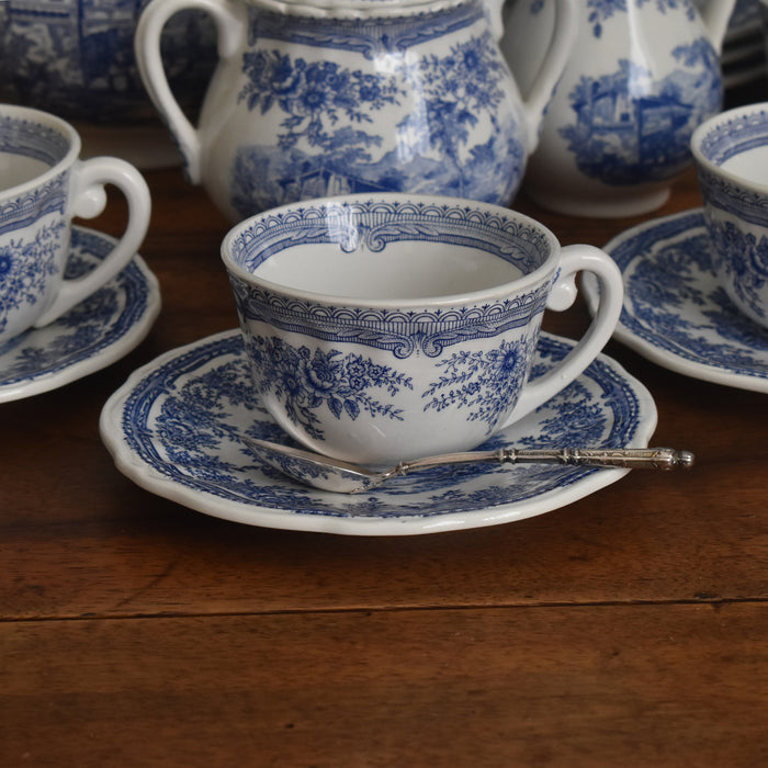 ヴィンテージカップ＆ソーサー リュネヴィル The Cottage (コテージ）A