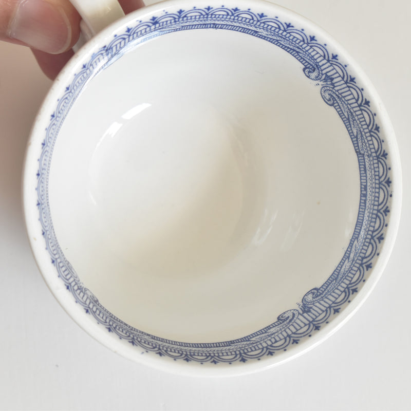 Vintage Cup & Saucer, Lunéville, The Cottage A