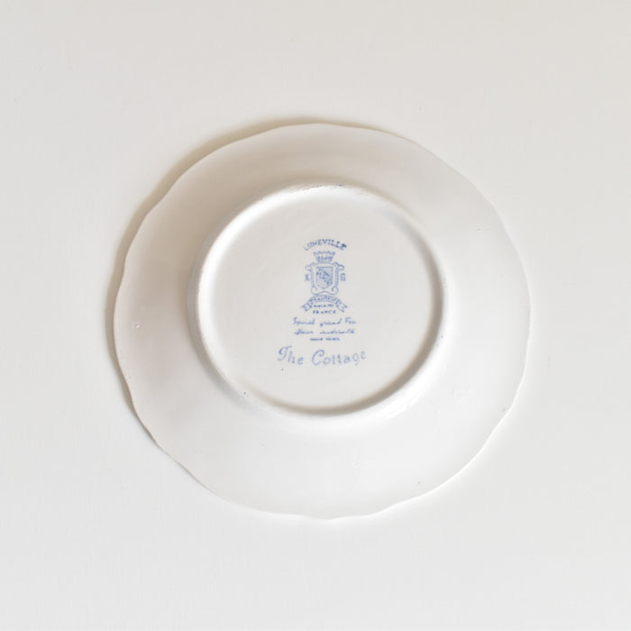 ヴィンテージカップ＆ソーサー リュネヴィル The Cottage (コテージ）B