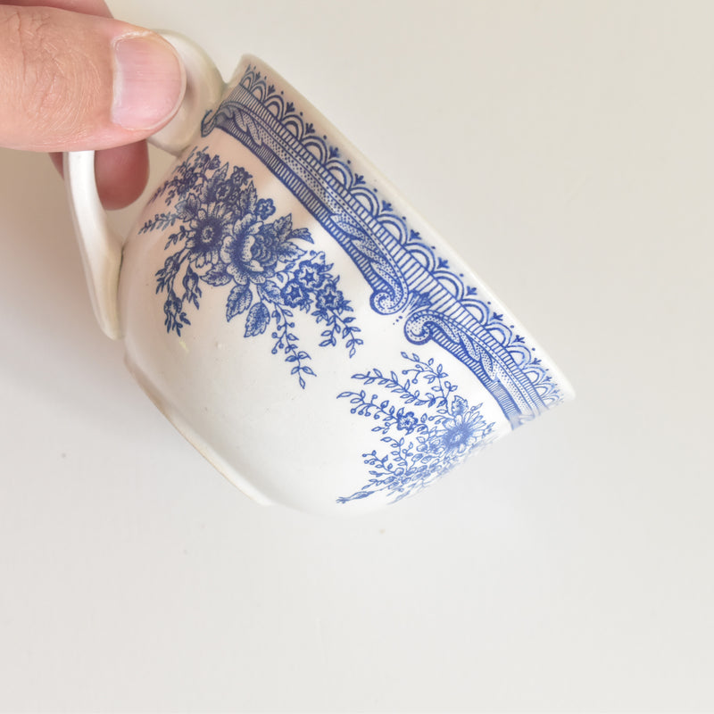 Vintage Cup & Saucer Lunéville The Cottage B