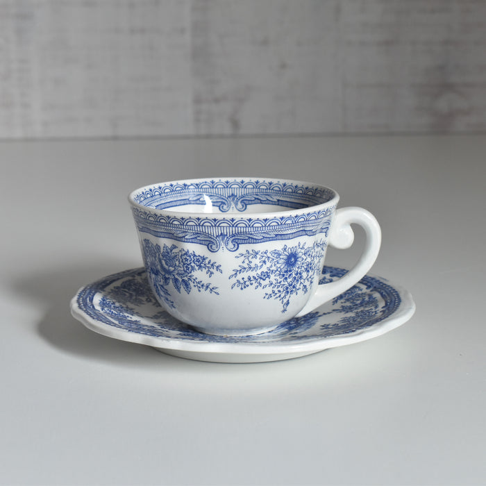 ヴィンテージカップ＆ソーサー リュネヴィル The Cottage (コテージ）B