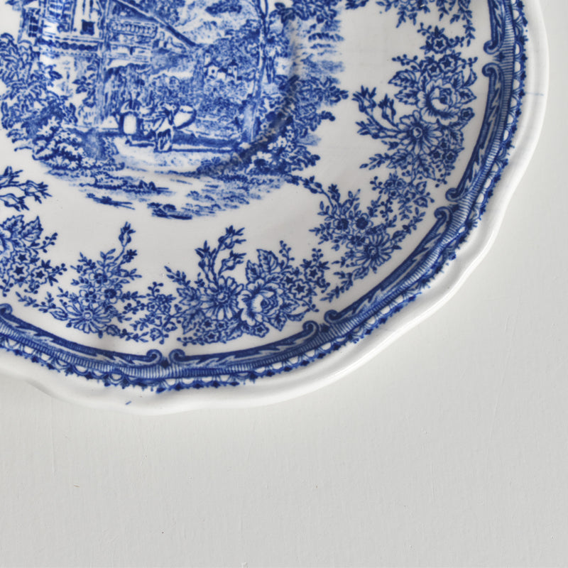 Vintage Cup & Saucer Lunéville The Cottage C