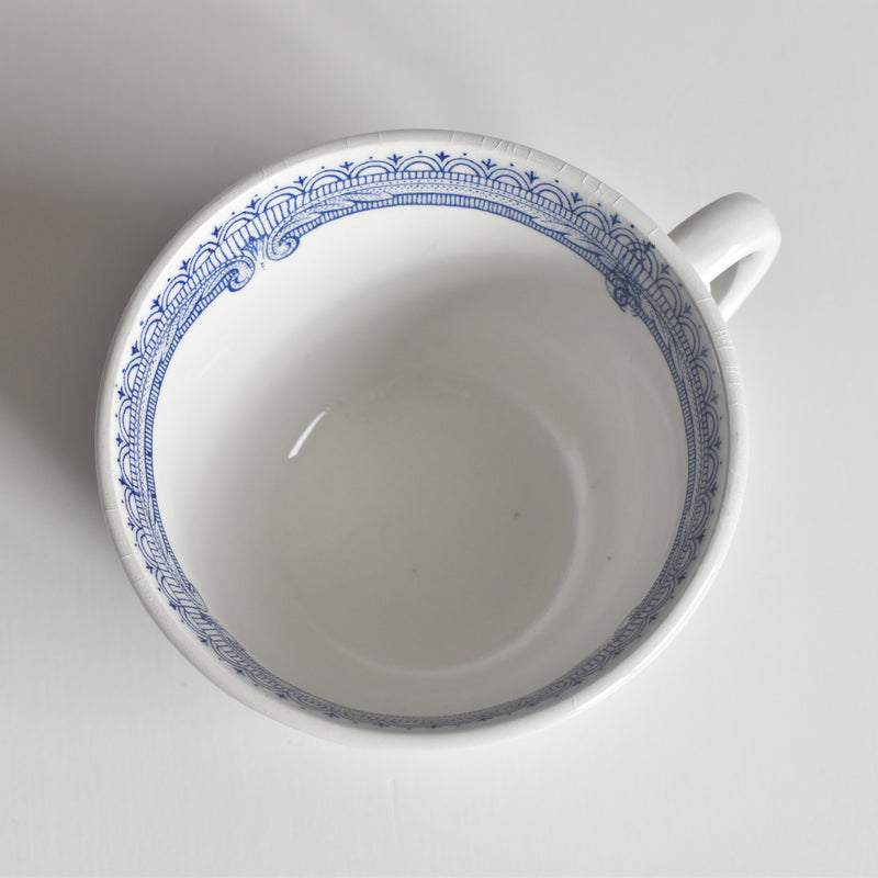 Vintage Cup & Saucer Lunéville The Cottage C