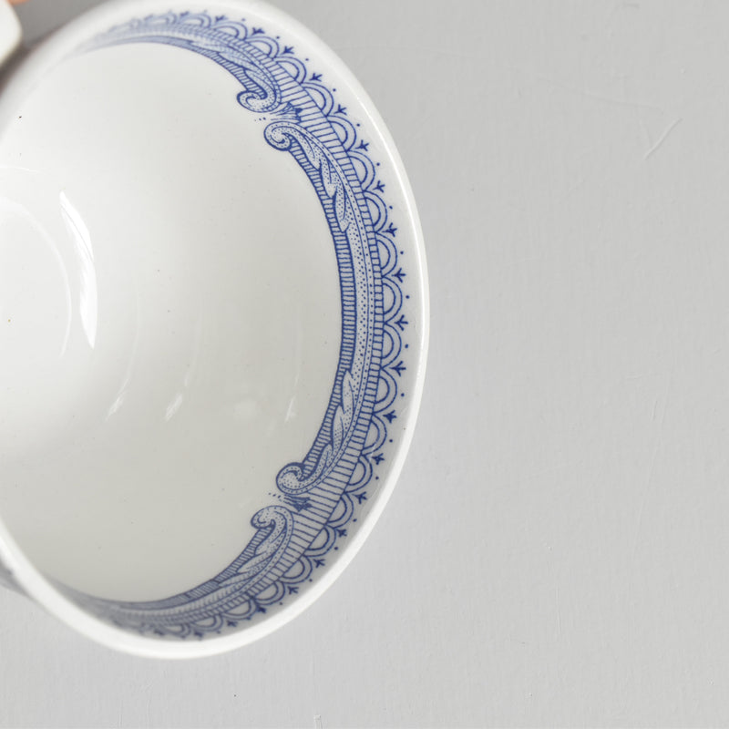 Vintage Cup & Saucer Lunéville The Cottage C