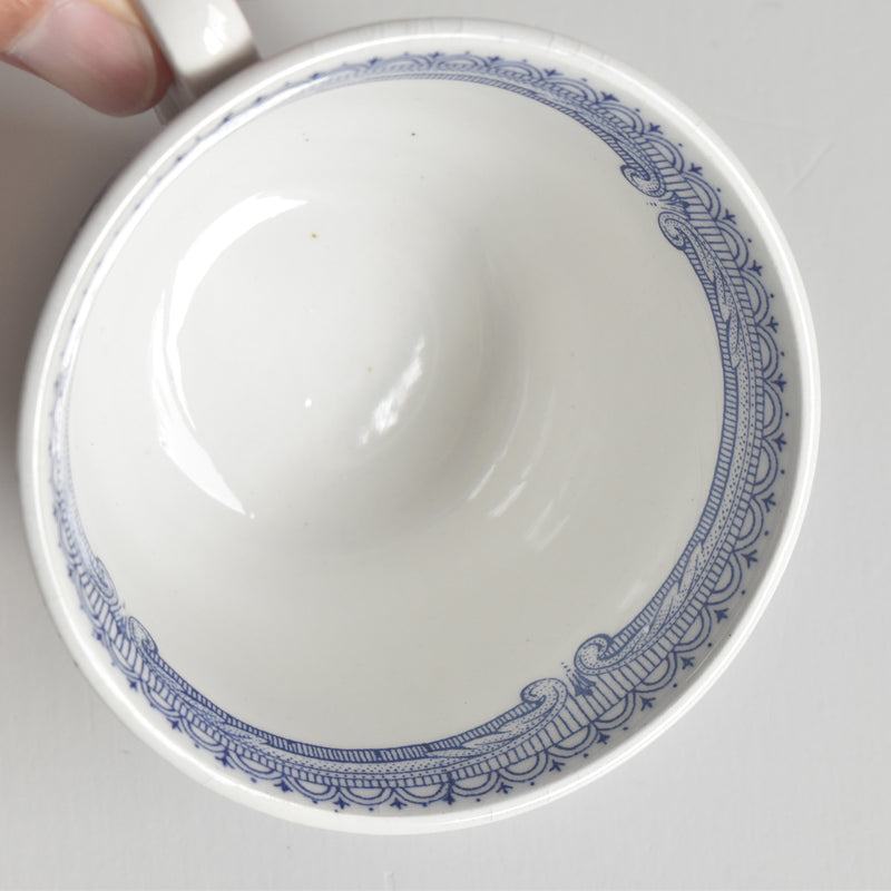 Vintage Cup & Saucer Lunéville The Cottage C