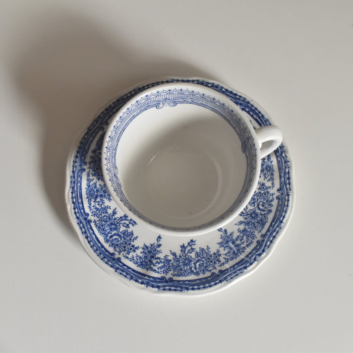 ヴィンテージカップ＆ソーサー リュネヴィル The Cottage (コテージ）D