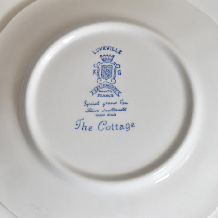 ヴィンテージカップ＆ソーサー リュネヴィル The Cottage (コテージ）F