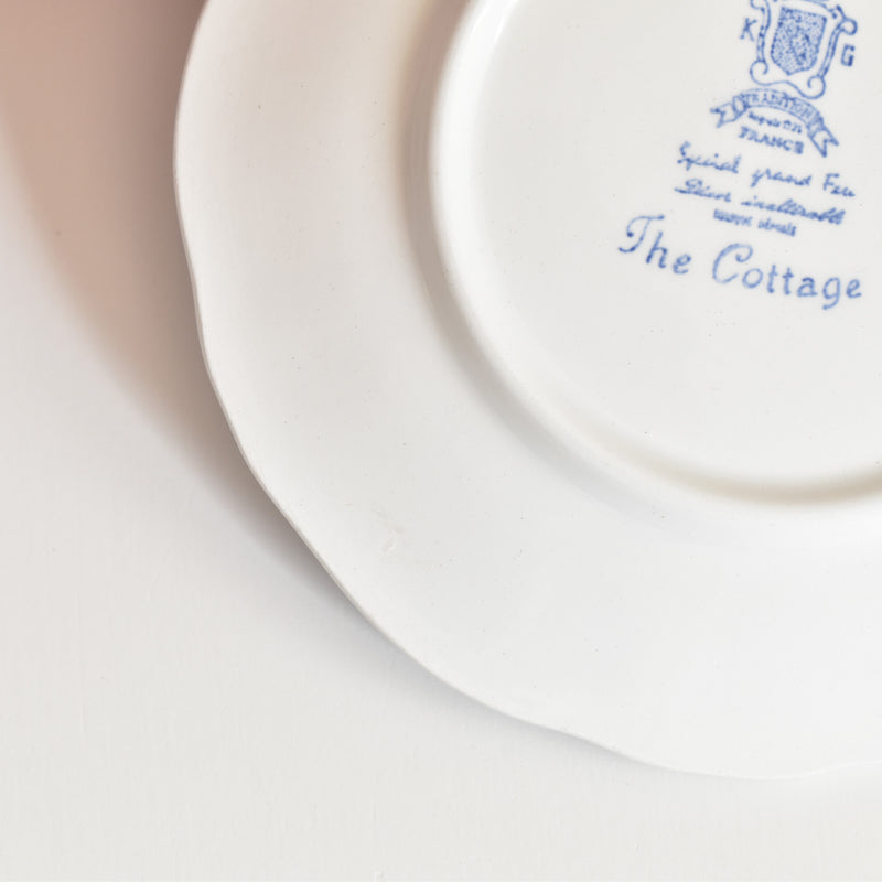 ヴィンテージカップ＆ソーサー リュネヴィル The Cottage (コテージ）F