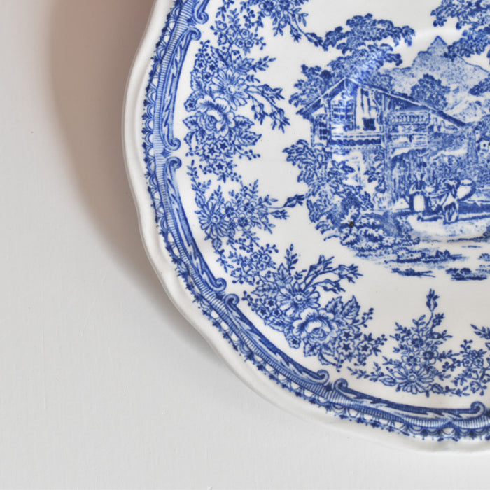 ヴィンテージカップ＆ソーサー リュネヴィル The Cottage (コテージ）F