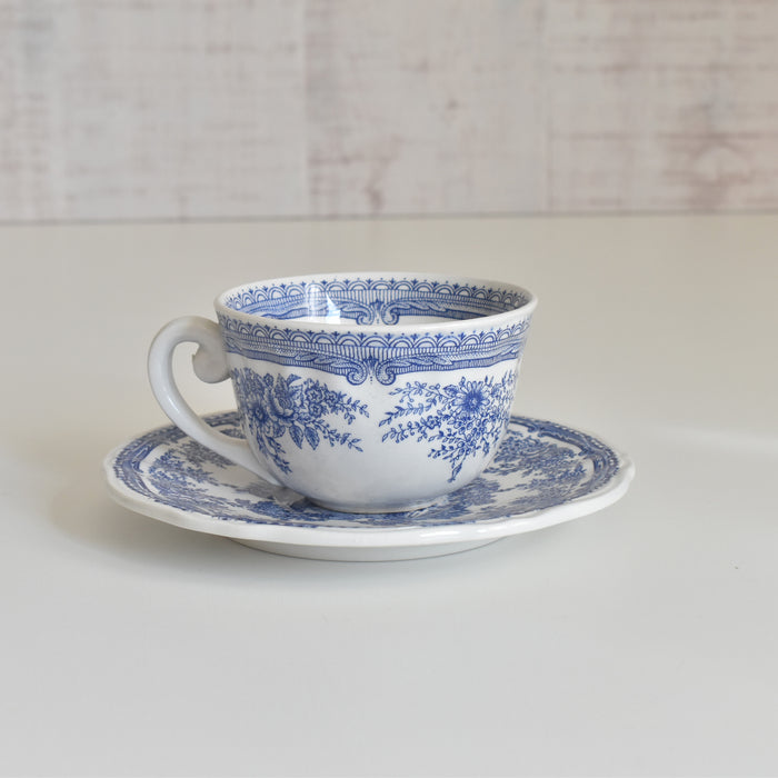 ヴィンテージカップ＆ソーサー リュネヴィル The Cottage (コテージ）F