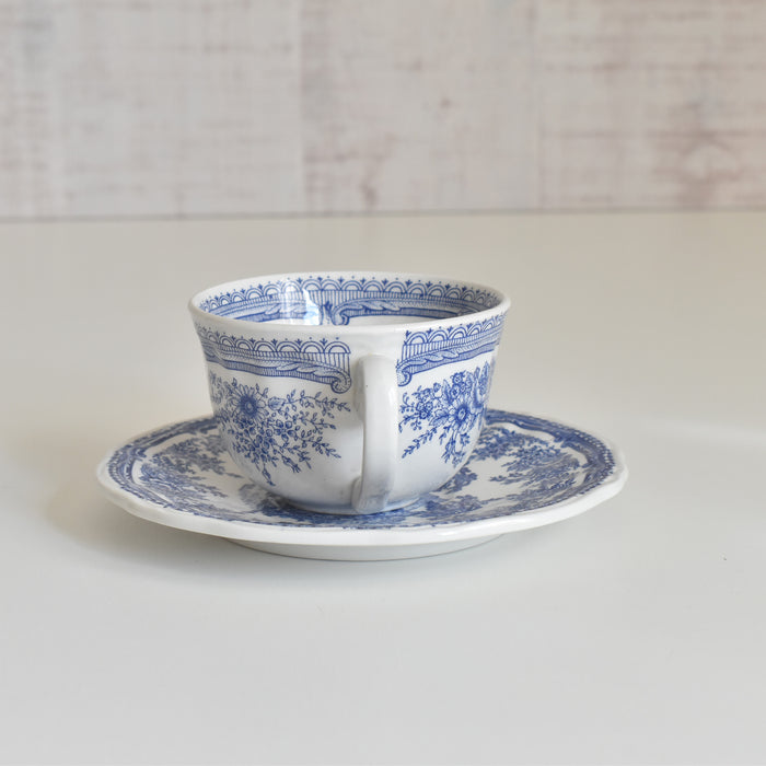 ヴィンテージカップ＆ソーサー リュネヴィル The Cottage (コテージ）F