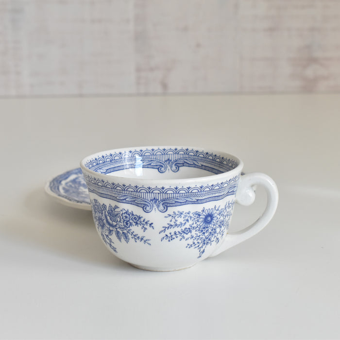 ヴィンテージカップ＆ソーサー リュネヴィル The Cottage (コテージ）F