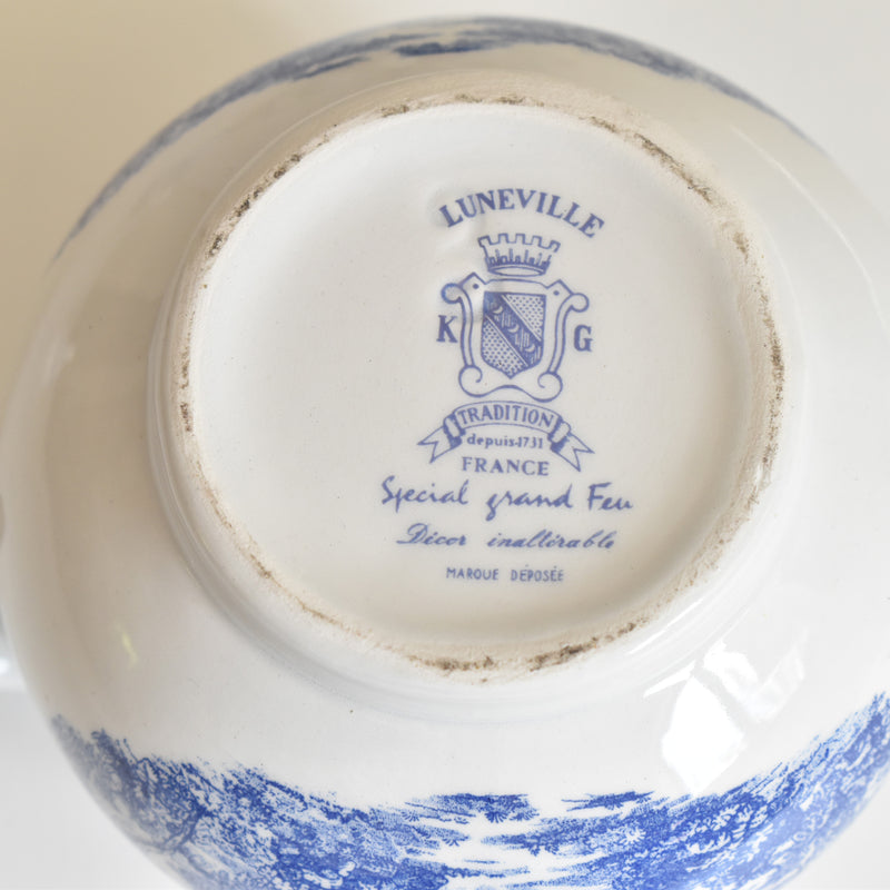 Vintage Sugar Pot Luneville The Cottage