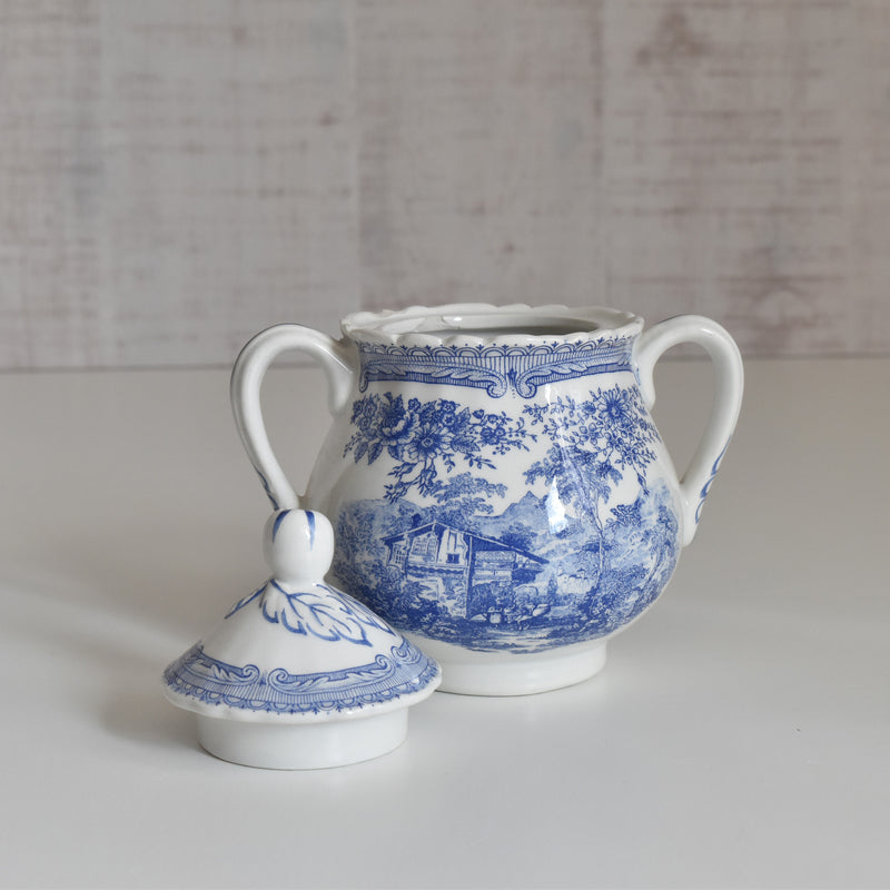 Vintage Sugar Pot Luneville The Cottage