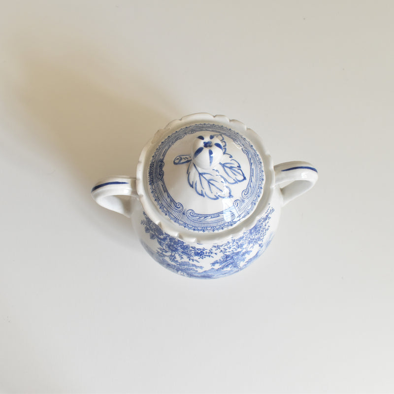Vintage Sugar Pot Luneville The Cottage