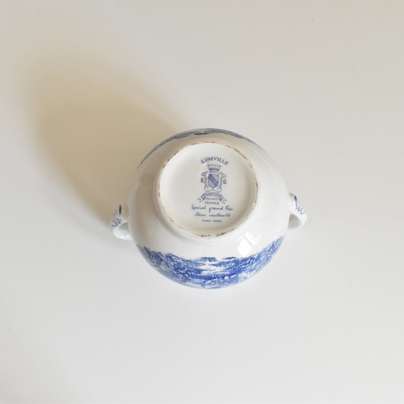 Vintage Sugar Pot Luneville The Cottage