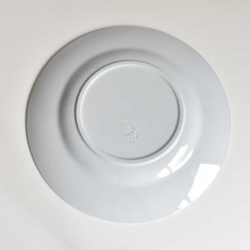 Vintage Plate Montereau Sky Blue A