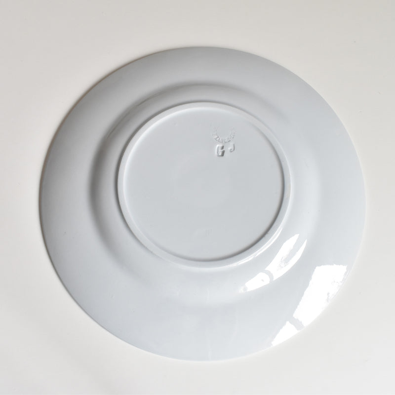 Vintage Plate Montereau Sky Blue B