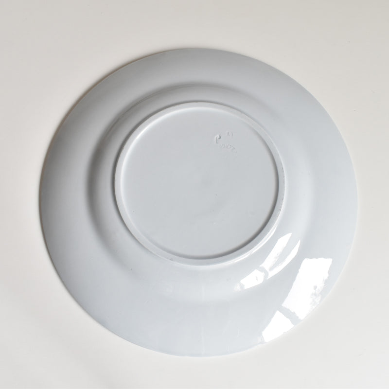 Vintage Plate Montereau Sky Blue C