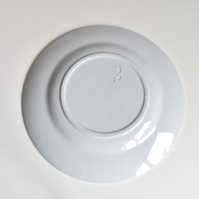 Vintage Plate, Montereau, Sky Blue, D